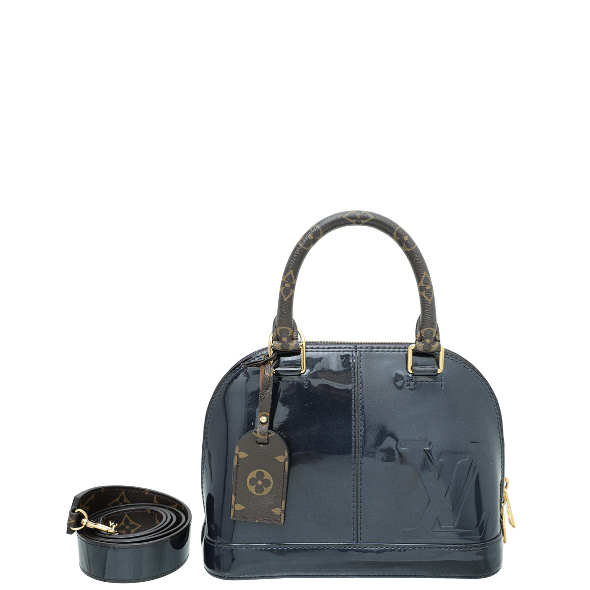 Louis Vuitton Bicolor Vernis Lisse Alma BB Bag