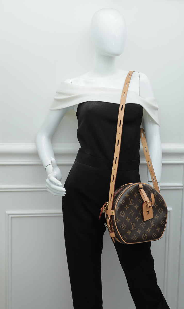 Louis Vuitton Monogram Canvas Boite Chapeau Souple MM Bag Louis