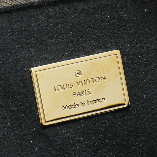 Louis Vuitton Vernis Monogram Alma Bb Taupe Metallise