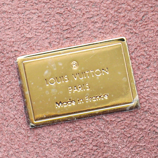 Louis Vuitton Monogram Rose Pale Metallise Vernis Alma BB Bag
