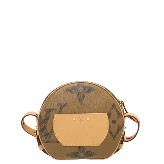 Louis Vuitton Brown Reverse Monogram Boite Chapeau Souple Bag