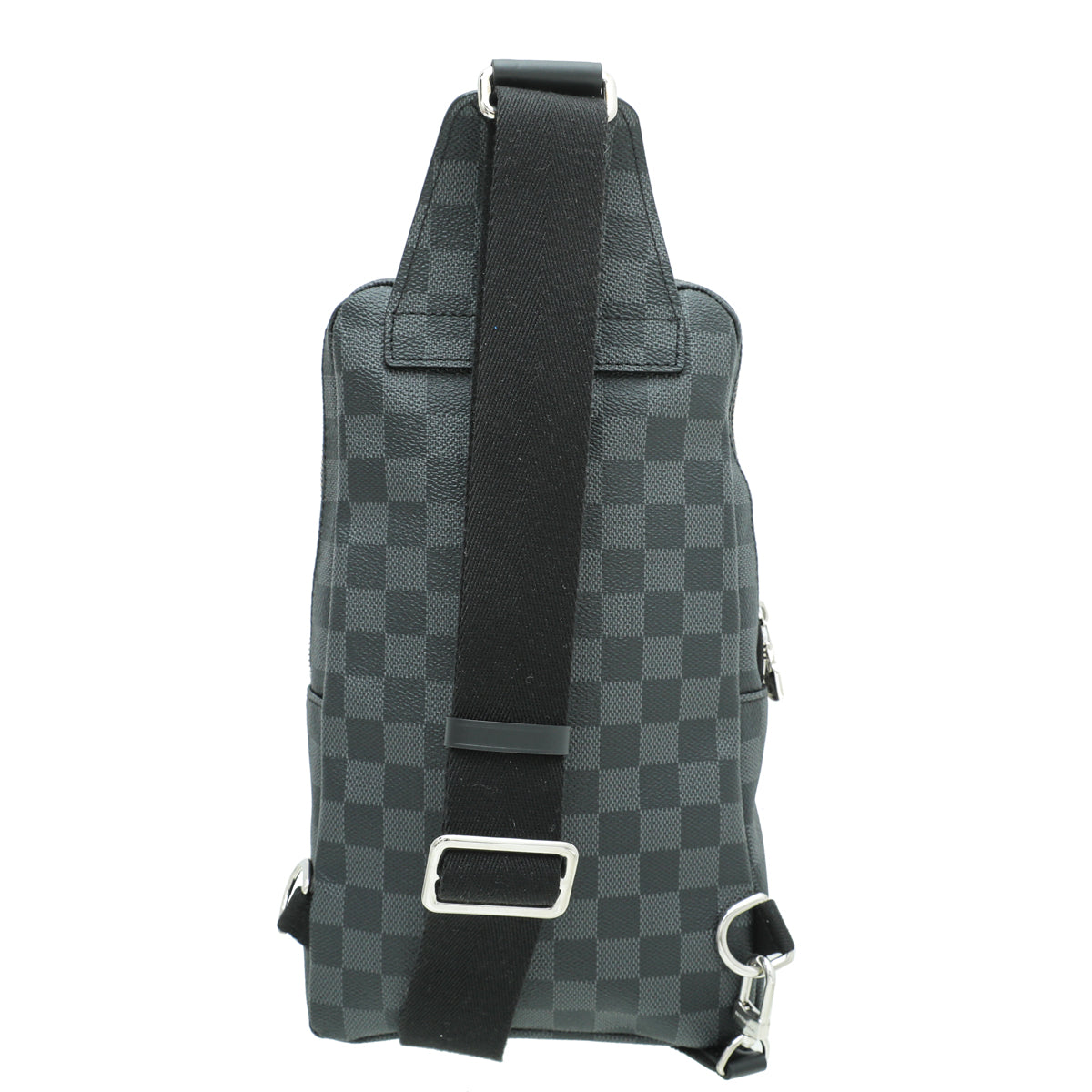 Louis Vuitton Graphite Ebene Avenue Sling Bag W /A.B Initials-Louis Vuitton-THE CLOSET