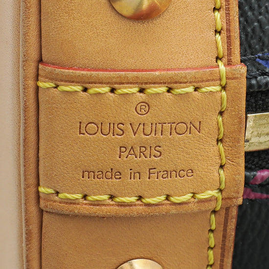 Louis Vuitton Black Multicolor Monogram Alma PM at Jill's Consignment