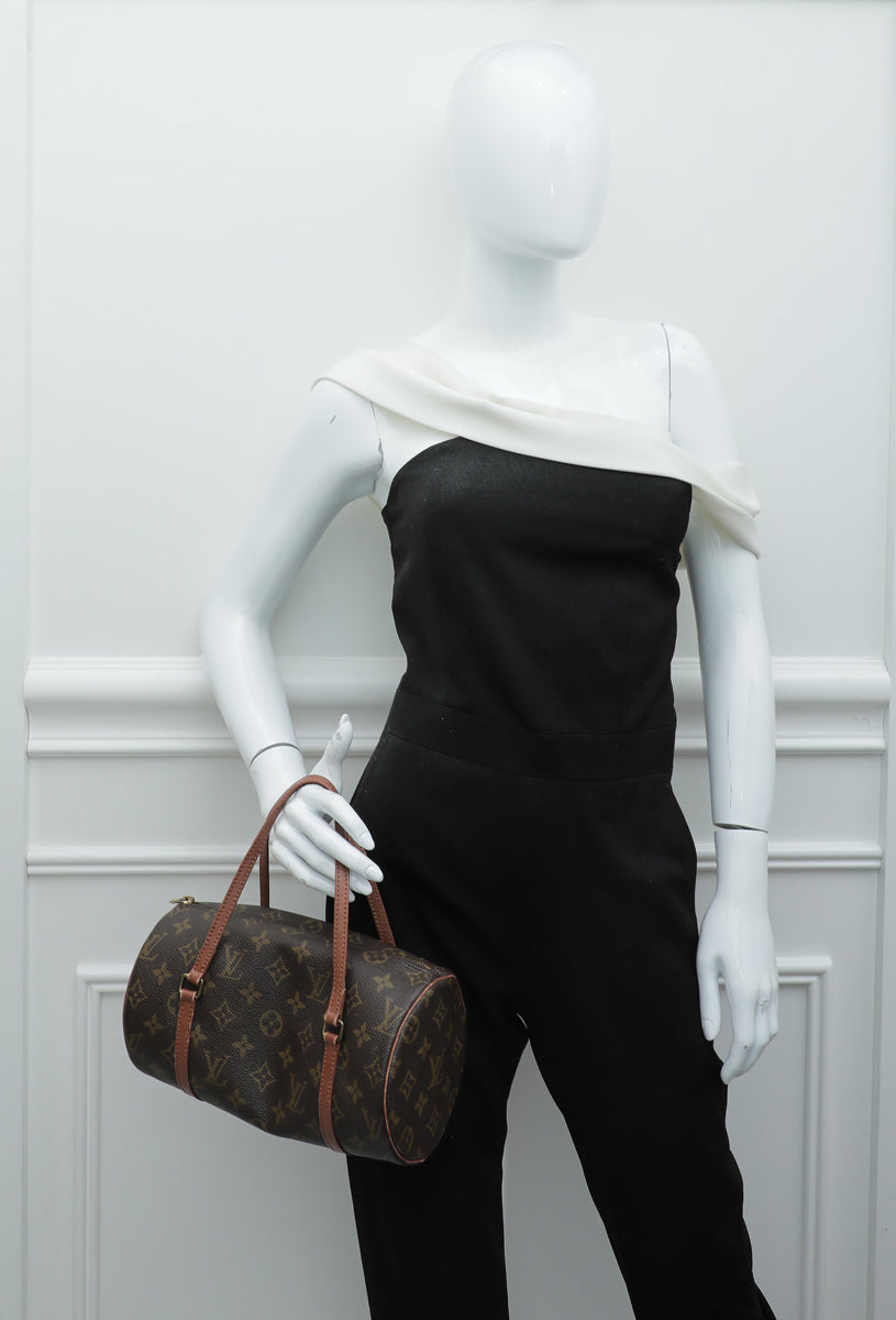 Louis Vuitton Brown Monogram Papillon 26 Bag – THE CLOSET