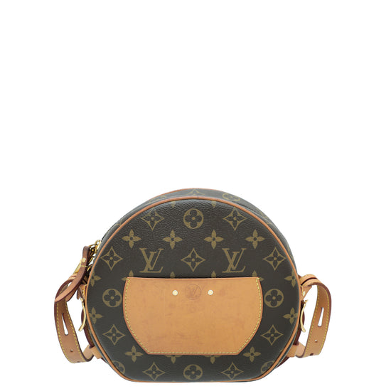 Louis+Vuitton+Boite+Chapeau+Souple+Crossbody+MM+Brown+Canvas for sale  online