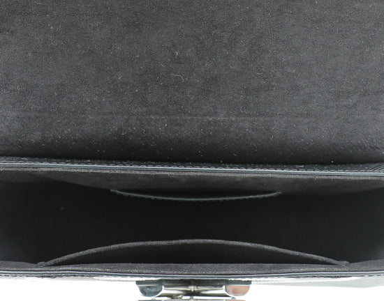 Louis Vuitton Noir Monogram Twist Studded V MM Bag