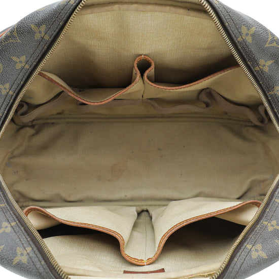 Louis Vuitton Brown Monogram Deauville Boston Bag – The Closet