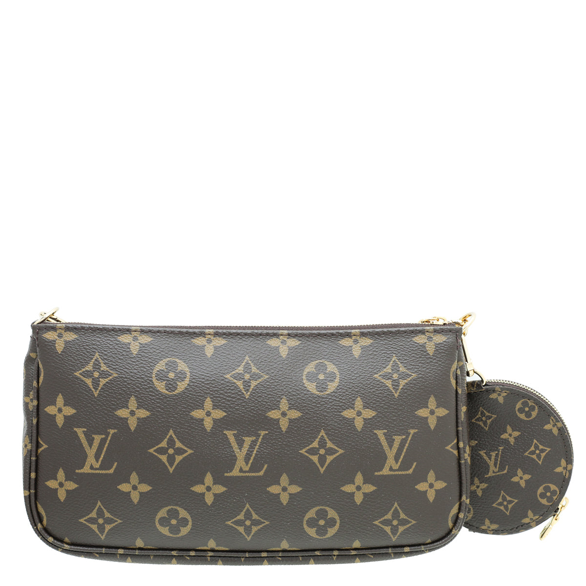 Louis Vuitton Khaki Monogram Multi Pochette Accessories Bag-Louis Vuitton-THE CLOSET