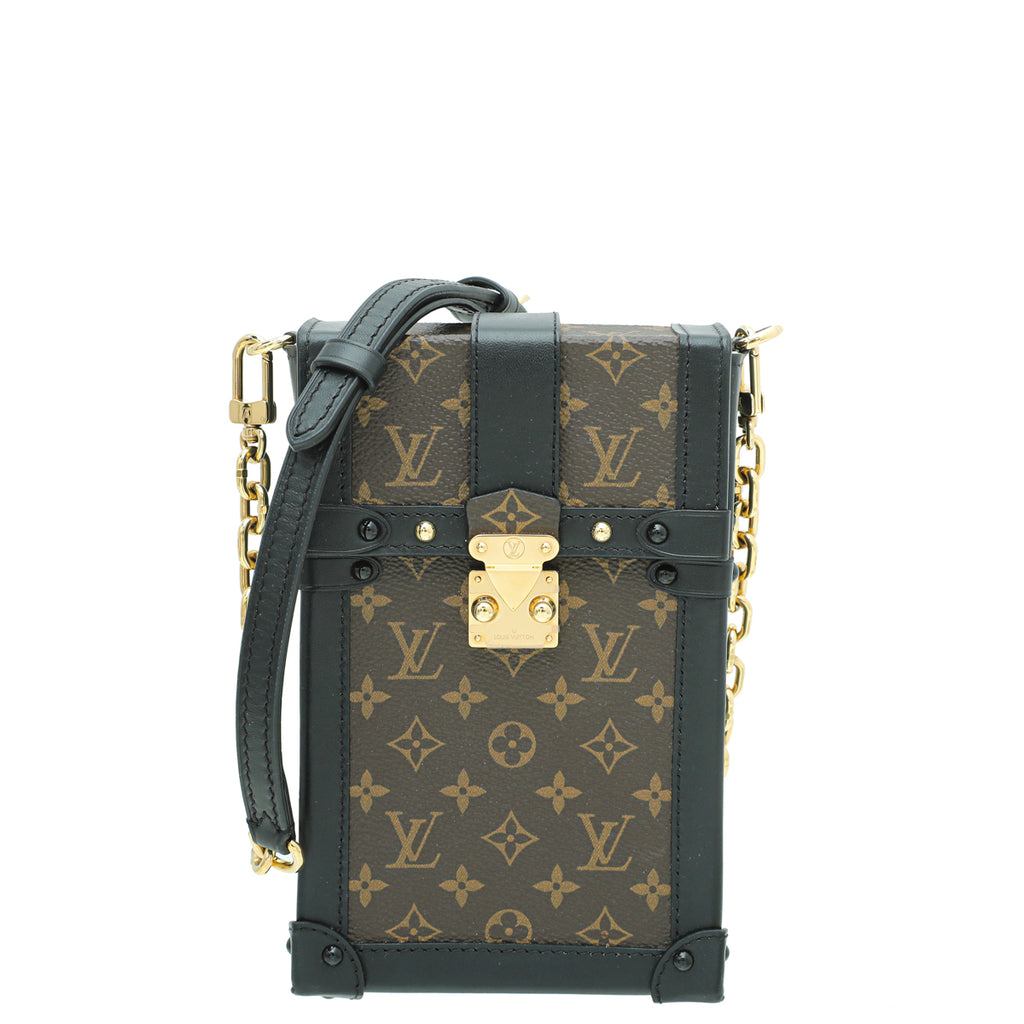 Louis Vuitton Pochette Trunk Verticale Monogram Brown/Black