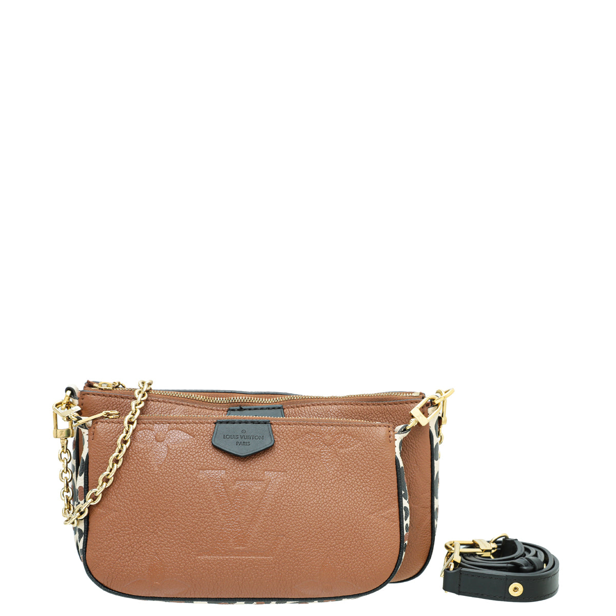 Louis Vuitton Caramel Wild At Heart Multi Pochette Accessories-Louis Vuitton-THE CLOSET