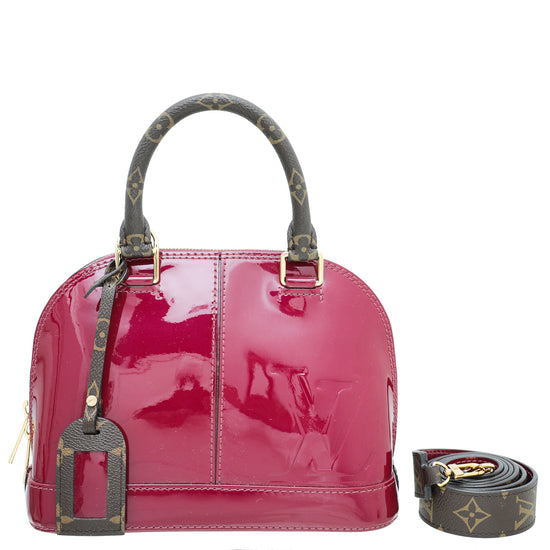 Louis Vuitton Vernis Alma BB - Pink Handle Bags, Handbags - LOU760132