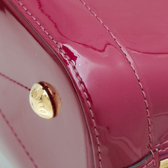 Louis Vuitton Monogram Vernis Alma BB - Pink Handle Bags, Handbags -  LOU803509