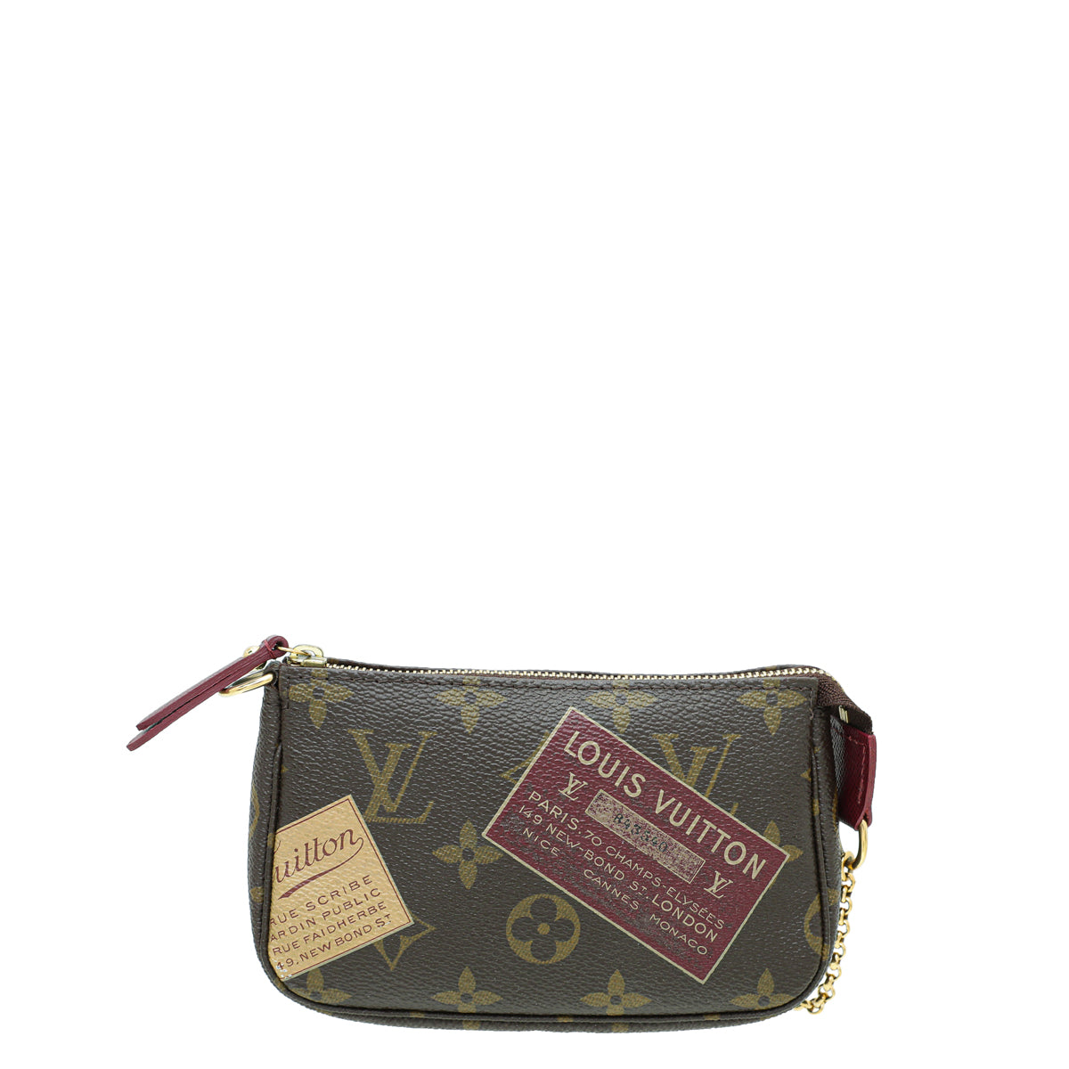 Louis Vuitton Monogram Travel Stamp Mini Pochette Accessoires-Louis Vuitton-THE CLOSET