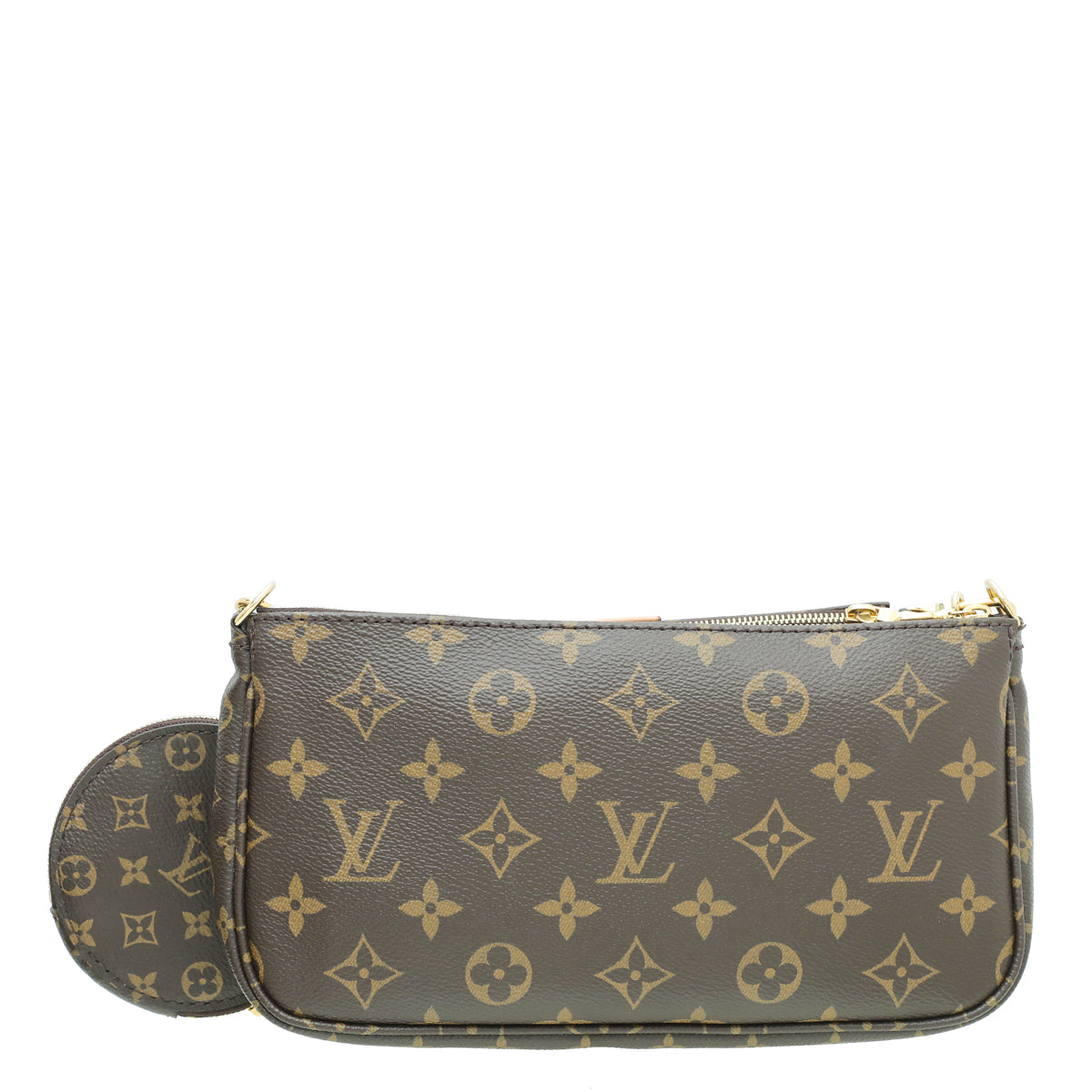 Louis Vuitton Khaki Monogram Multi Pochette Accessories Bag-Louis Vuitton-THE CLOSET
