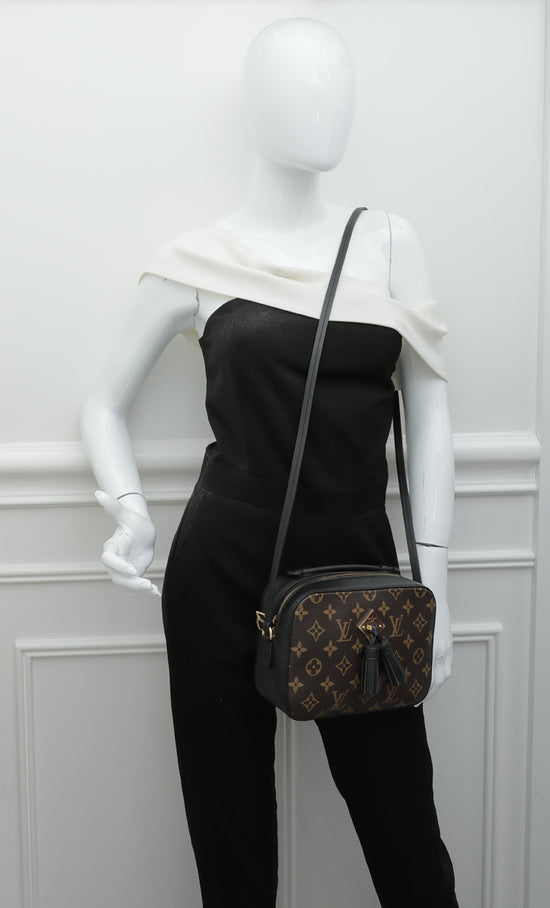 Louis Vuitton Saintonge in Black