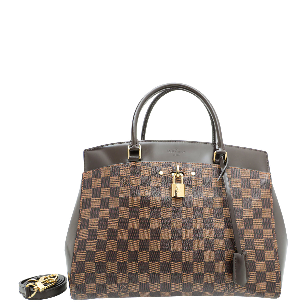 Louis Vuitton Ebene Rivoli MM Bag W /M.E Initials on Clochette-Louis Vuitton-THE CLOSET