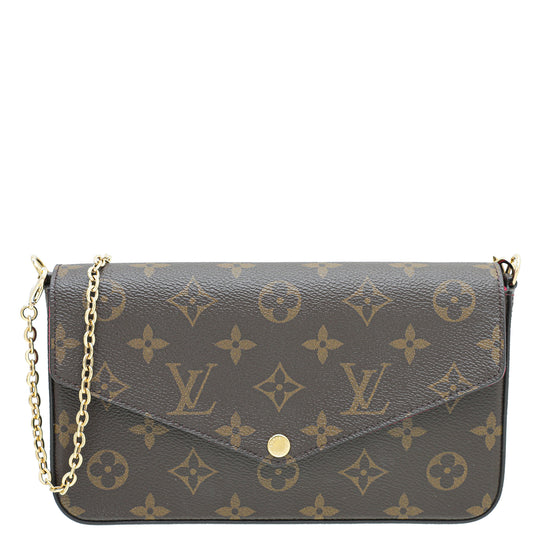 Louis Vuitton Noir Felicie Pochette Bag – The Closet