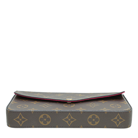 Louis Vuitton LV Felicie Pochette Shoulder Bag M61267 Monogram