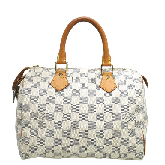 Louis Vuitton Azur Speedy 25 Bag