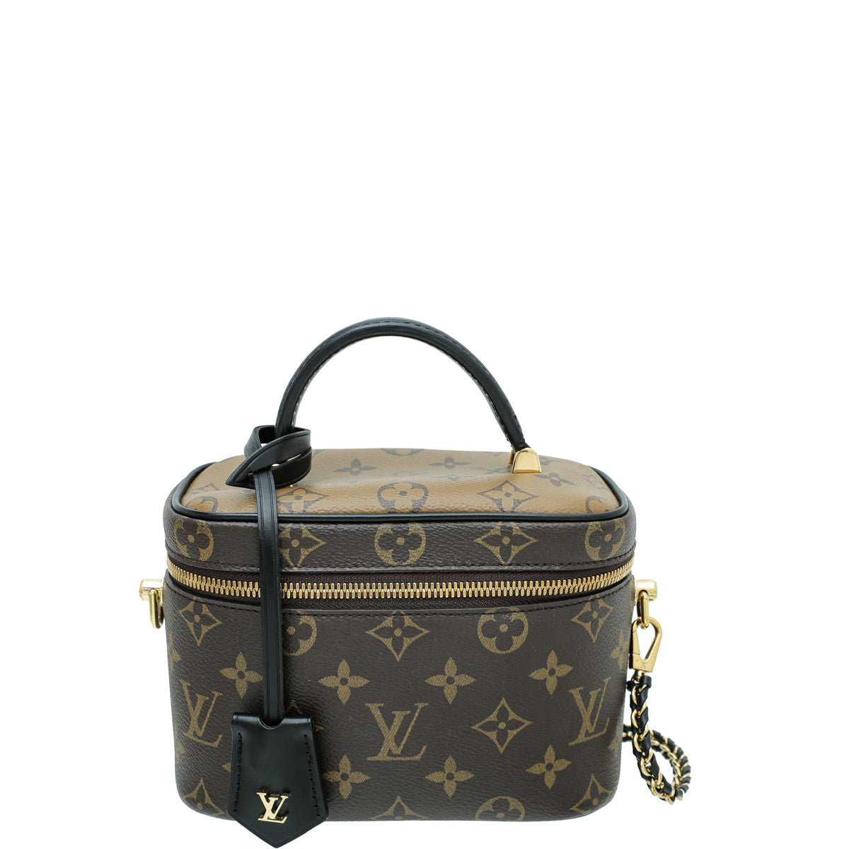 Monogram Reverse Louis Vuitton Monogram Reverse Vanity PM Bag – THE CLOSET