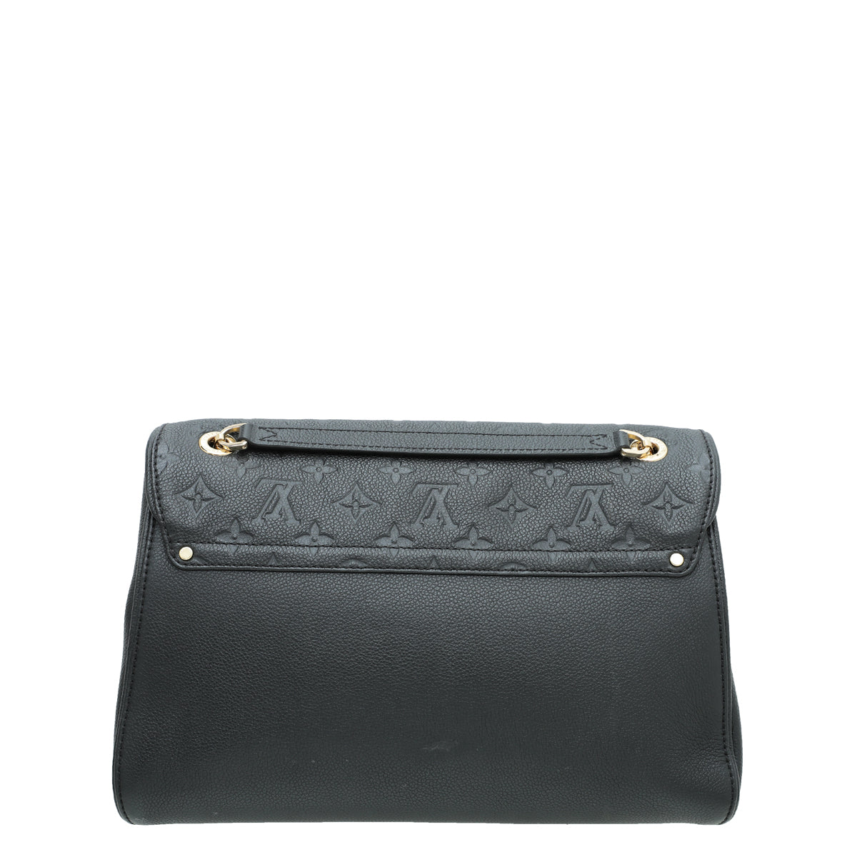 Louis Vuitton Black Monogram Empreinte Saint Germain MM Bag-Louis Vuitton-THE CLOSET