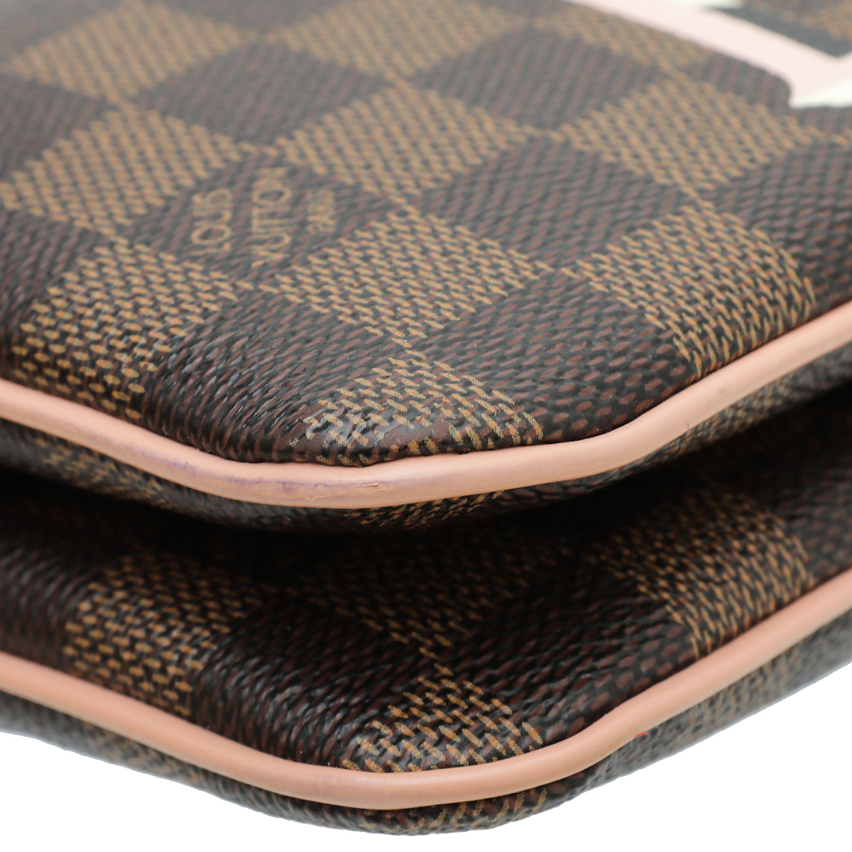Louis Vuitton Double Zip Pochette Bi-color Monogram Black/Brown