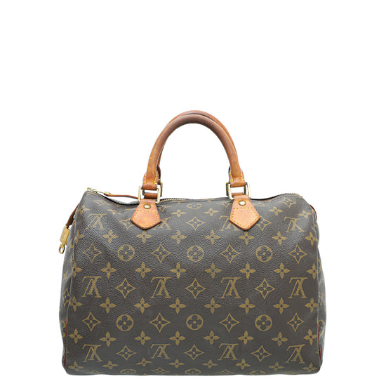 Louis Vuitton Monogram Speedy 30 Bag