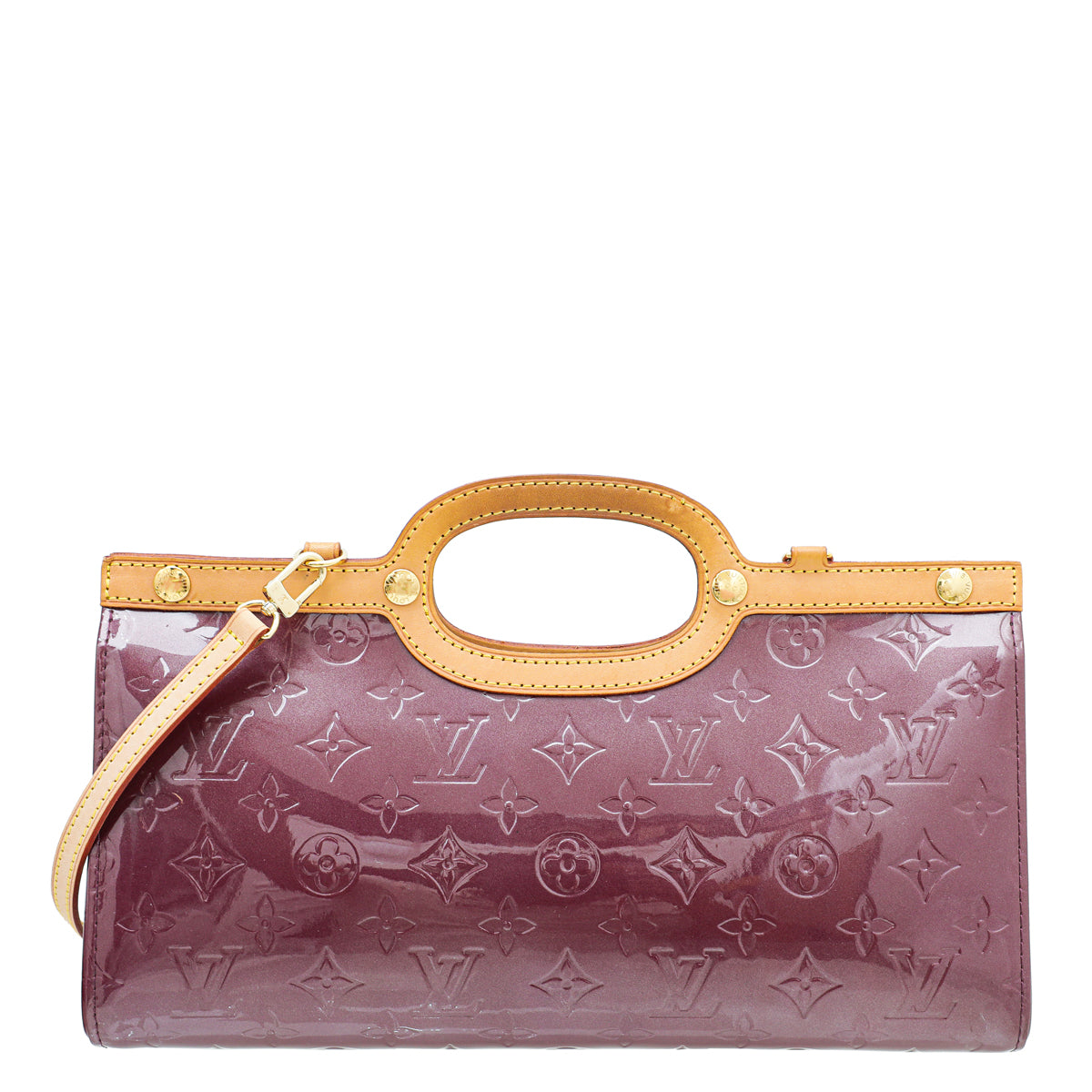 Louis Vuitton Violet Monogram Vernis Roxbury Drive Bag-Louis Vuitton-THE CLOSET