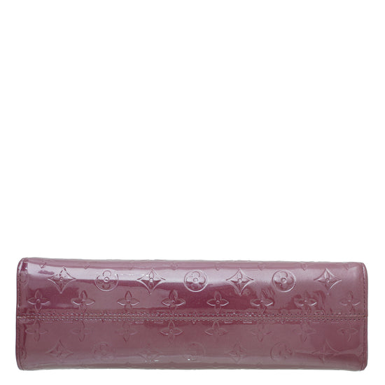 Louis Vuitton Purple Vernis Roxbury Drive Leather Patent leather