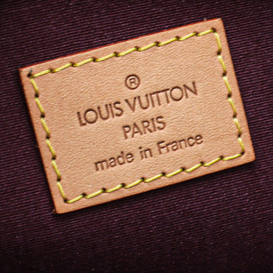 Louis Vuitton Violet Monogram Vernis Roxbury Drive Bag