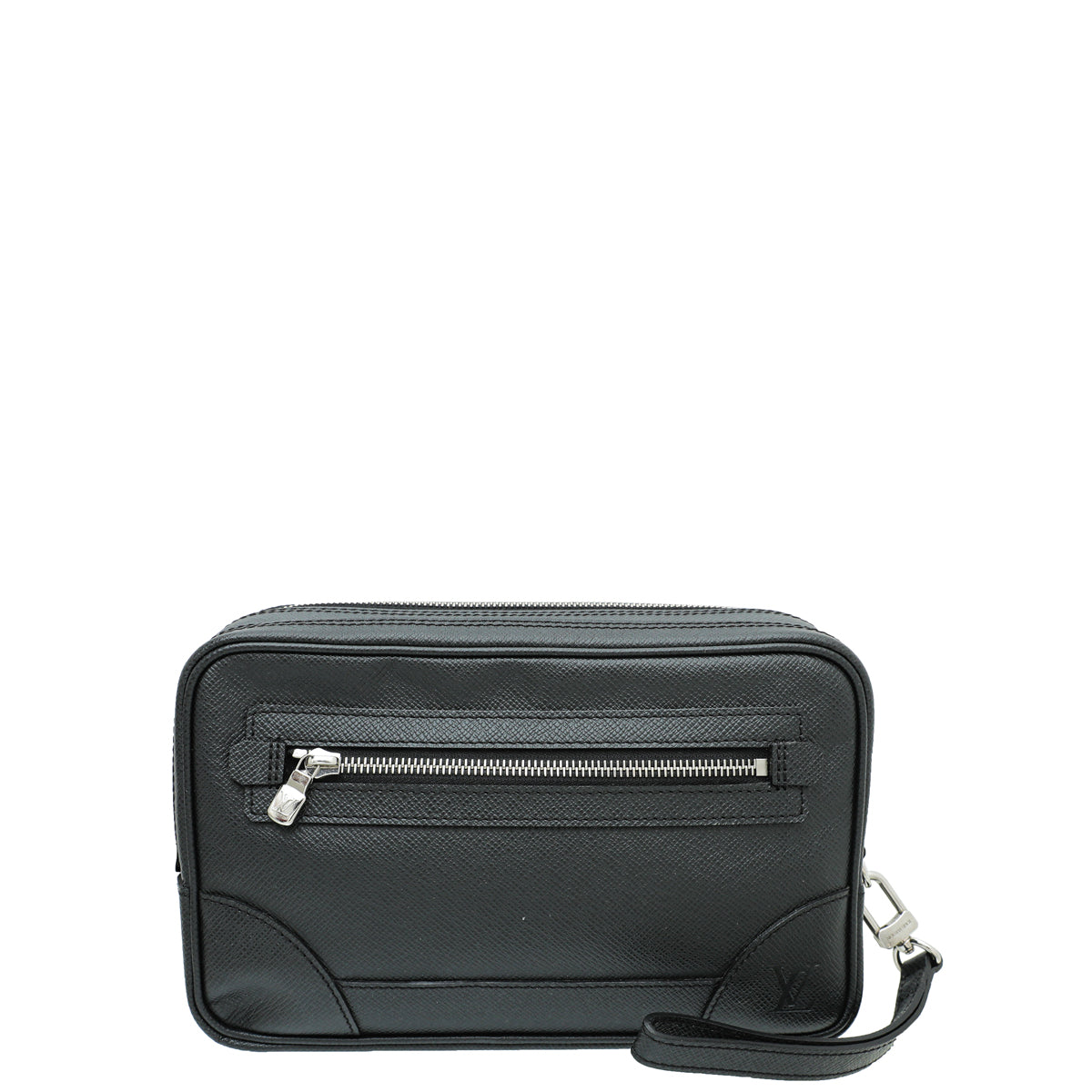 Louis Vuitton Black Taiga Ardoise Pavel Clutch-Louis Vuitton-THE CLOSET