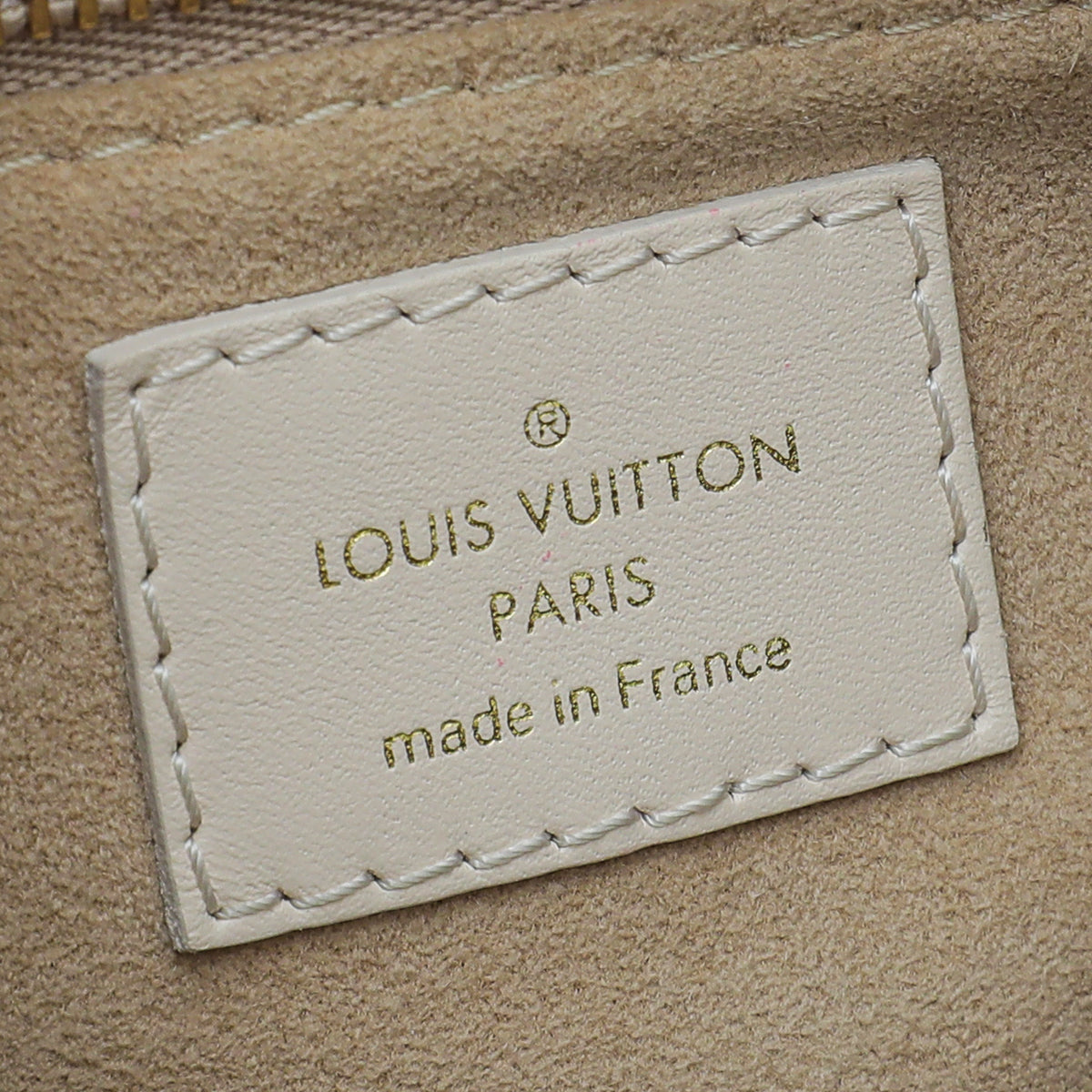 Louis Vuitton Crème Monogram Empreinte Petite Malle Souple, myGemma