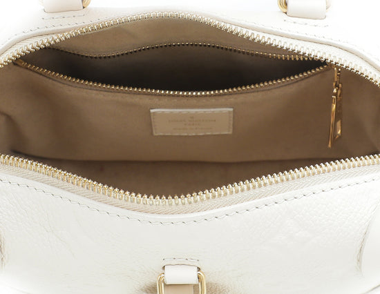 Louis Vuitton Cream Monogram Empreinte Petite Malle Souple Bag – The Closet