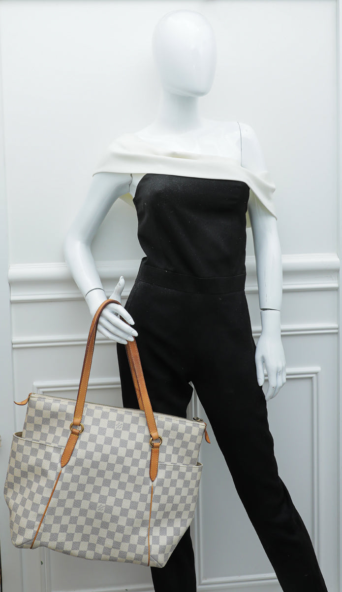 Louis Vuitton Damier Azur Canvas Totally MM Bag Louis Vuitton