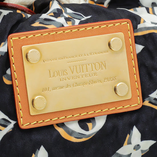 Louis Vuitton Navy Blue Monogram Bulles MM Bag