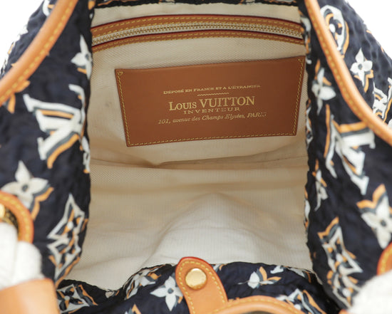Louis Vuitton Navy Blue Monogram Bulles MM Bag – The Closet