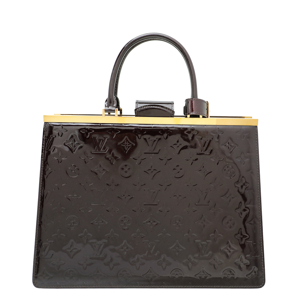 Louis Vuitton Amarante Monogram Vernis Deesse GM Bag-Louis Vuitton-THE CLOSET