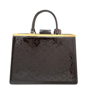 لويس فويتون أمارانتي monogram Vernis deesse GM Bag