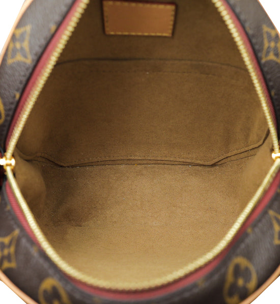 Boîte chapeau souple leather handbag Louis Vuitton Brown in