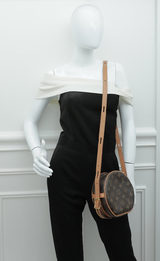 Louis Vuitton Boite Chapeau Souple Monogram PM Brown in Coated