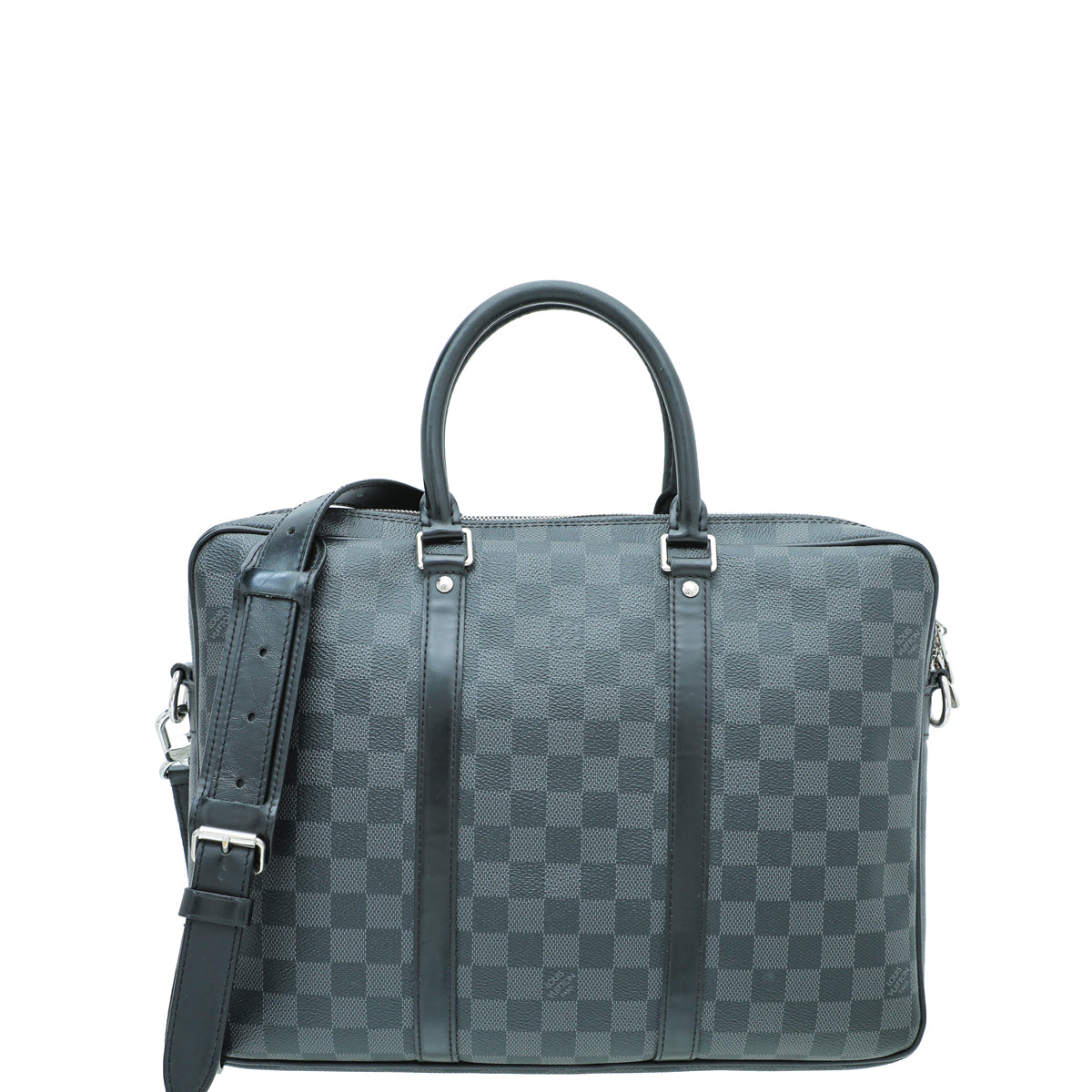 Louis Vuitton Graphite Ebene Porte-Documents Voyage PM Bag-Louis Vuitton-THE CLOSET