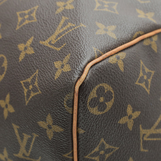 Louis Vuitton Brown Monogram Keepall 45 Bag