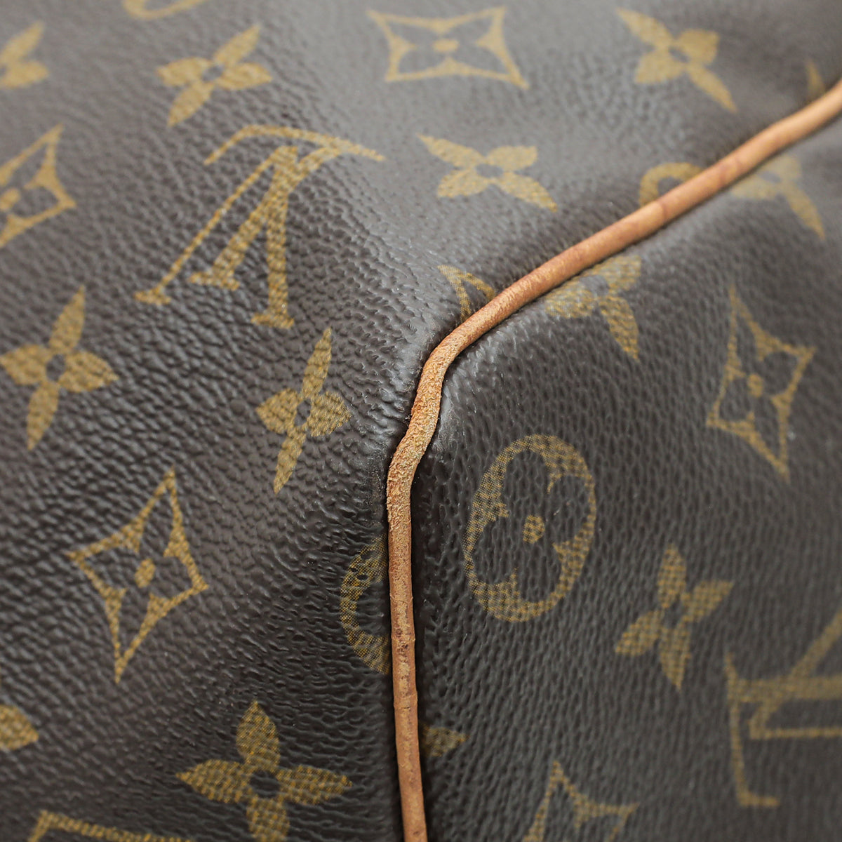 Louis Vuitton Brown Monogram Keepall 45 Bag