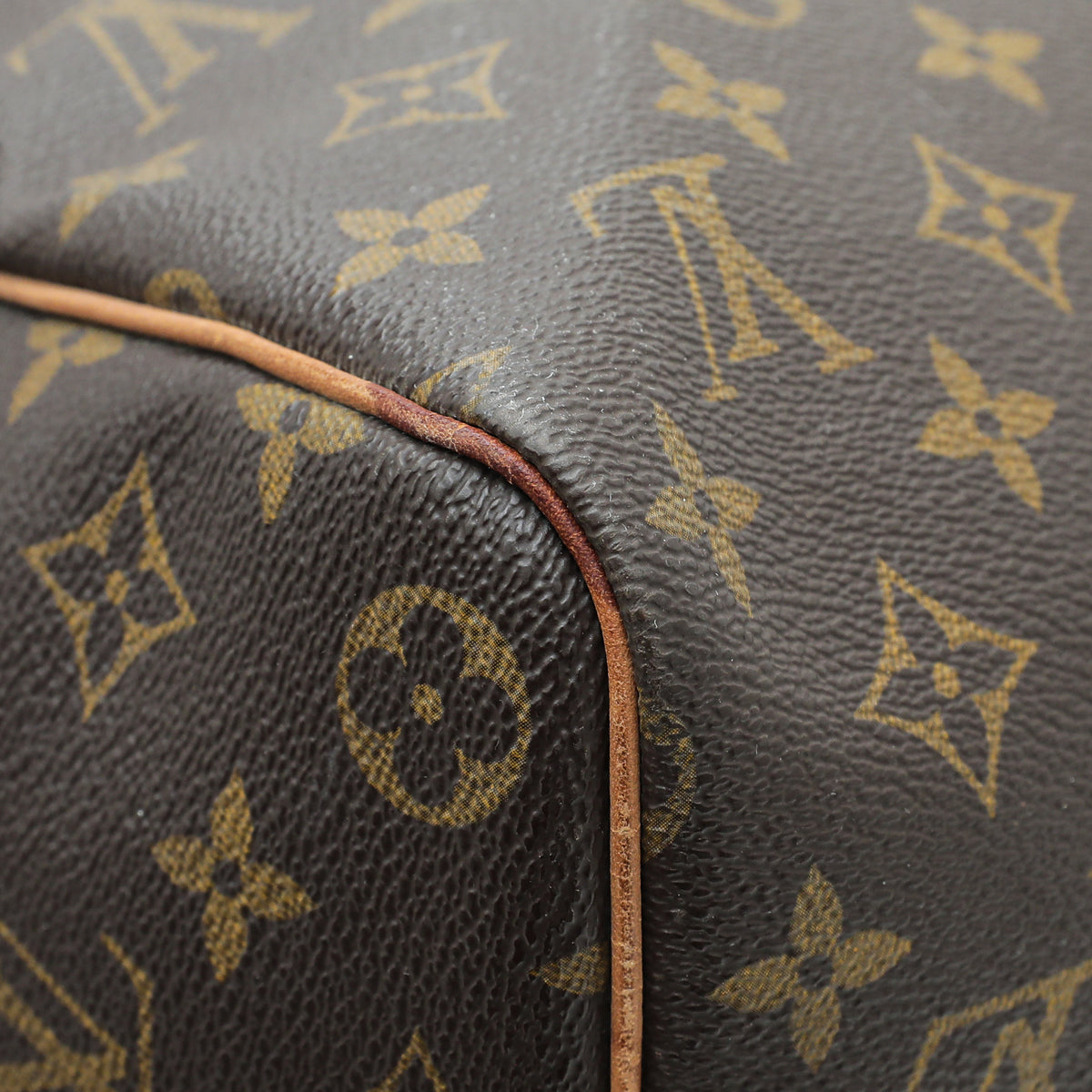 Louis Vuitton Brown Monogram Keepall 45 Bag