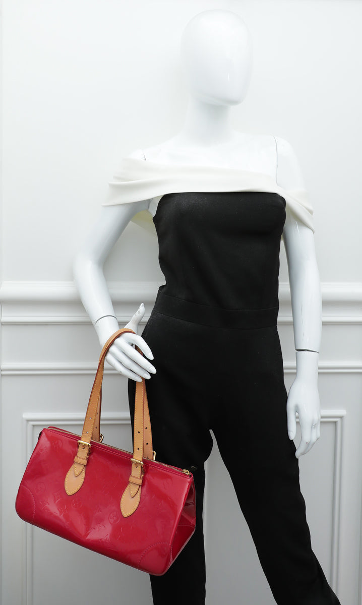 Louis Vuitton Red Monogram Vernis Rosewood Avenue Bag Louis Vuitton | The  Luxury Closet