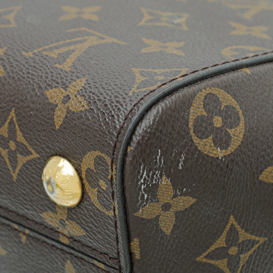 Louis Vuitton bag Cluny BB Monogram Dark brown Leather ref.158622 - Joli  Closet