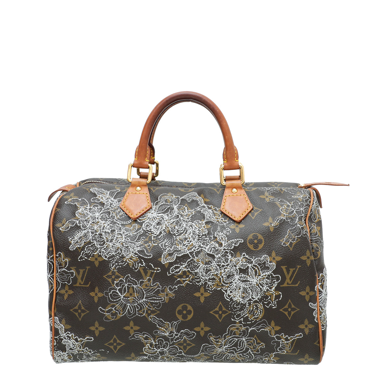 Louis Vuitton Monogram Speedy Dentelle 30 Bag – The Closet