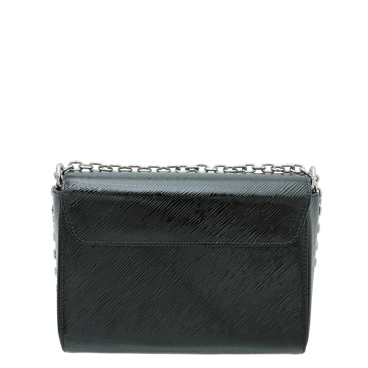 Louis Vuitton Noir Vernis Twist MM Bag-Louis Vuitton-THE CLOSET