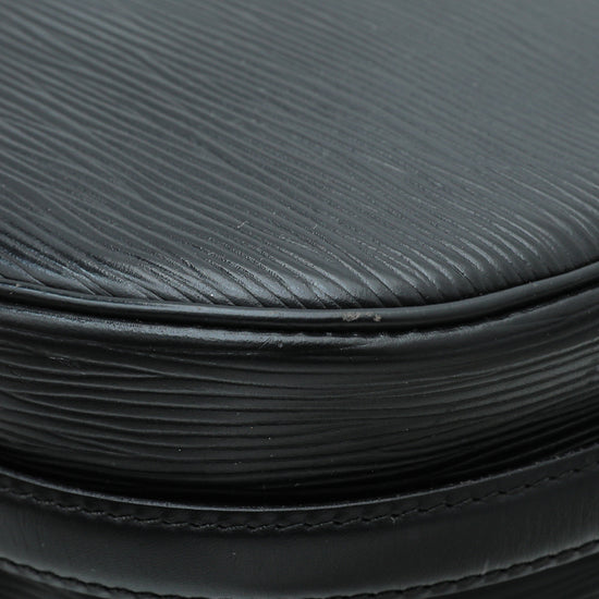 Louis Vuitton Black Vintage Jeune Fille Crossbody Bag