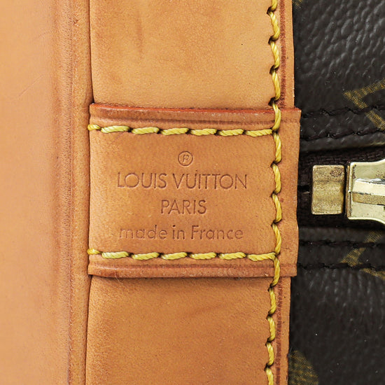 Louis Vuitton Monogram Vintage Alma PM Bag